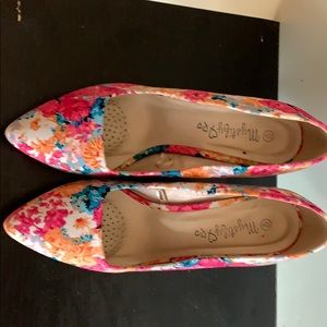 Multi colored heels